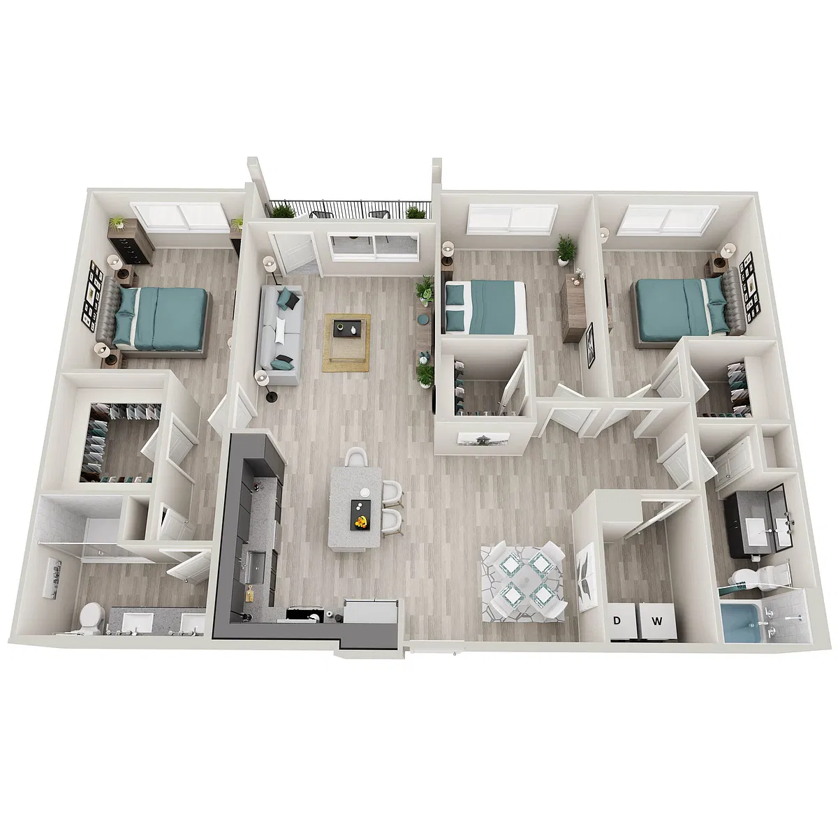 Floor plan C1