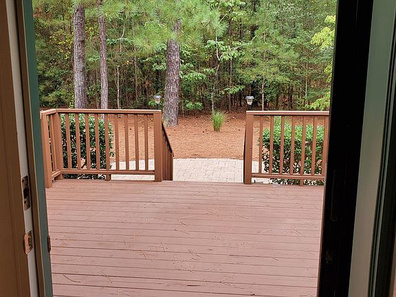 Private rear yard