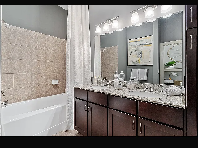 Ceramic tile in foyers, kitchens and baths