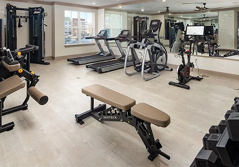 The Conclave Fitness Center.