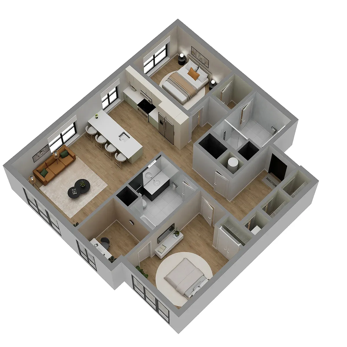 Floor plan B13