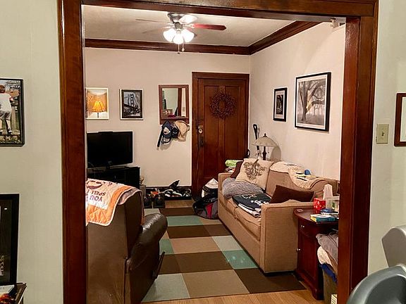 View of the front door/ living room