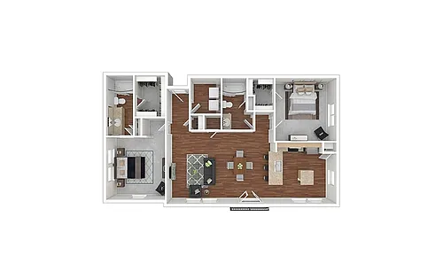 Floor plan Spanish Oaks