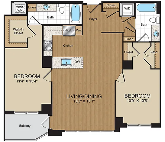 Floor plan C1