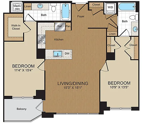 Floor plan C1