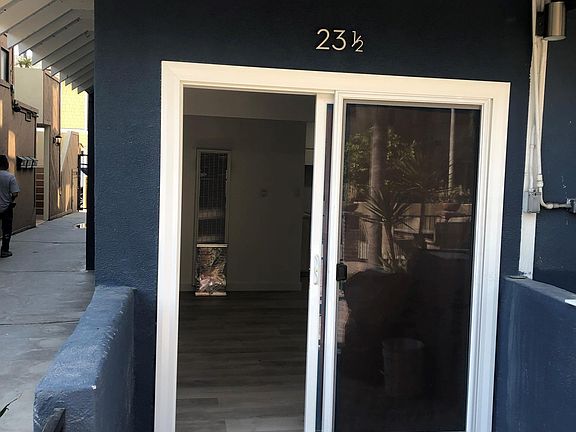 Slider into the Living Room