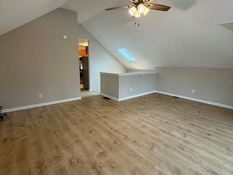 Spacious great room, top floor