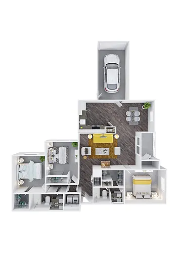 Floor plan 3 Bedrooms