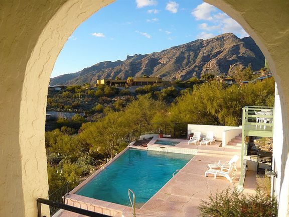 View from upstairs patio