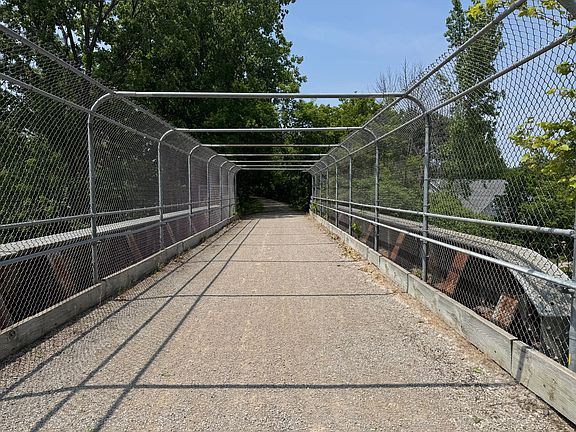 Mountain bay trail, directly in the backyard.