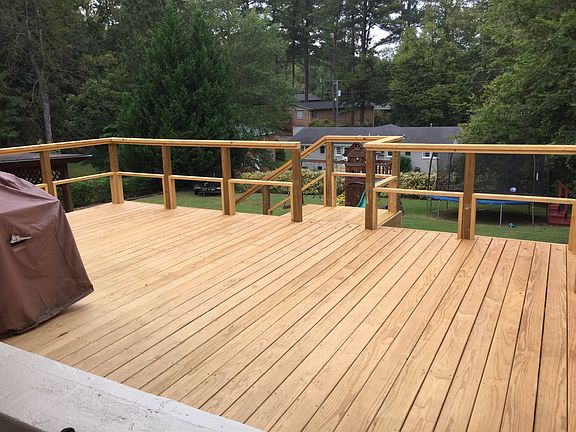 Backyard (new deck) 