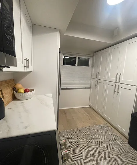 new shaker style pantry cabinets for added storage