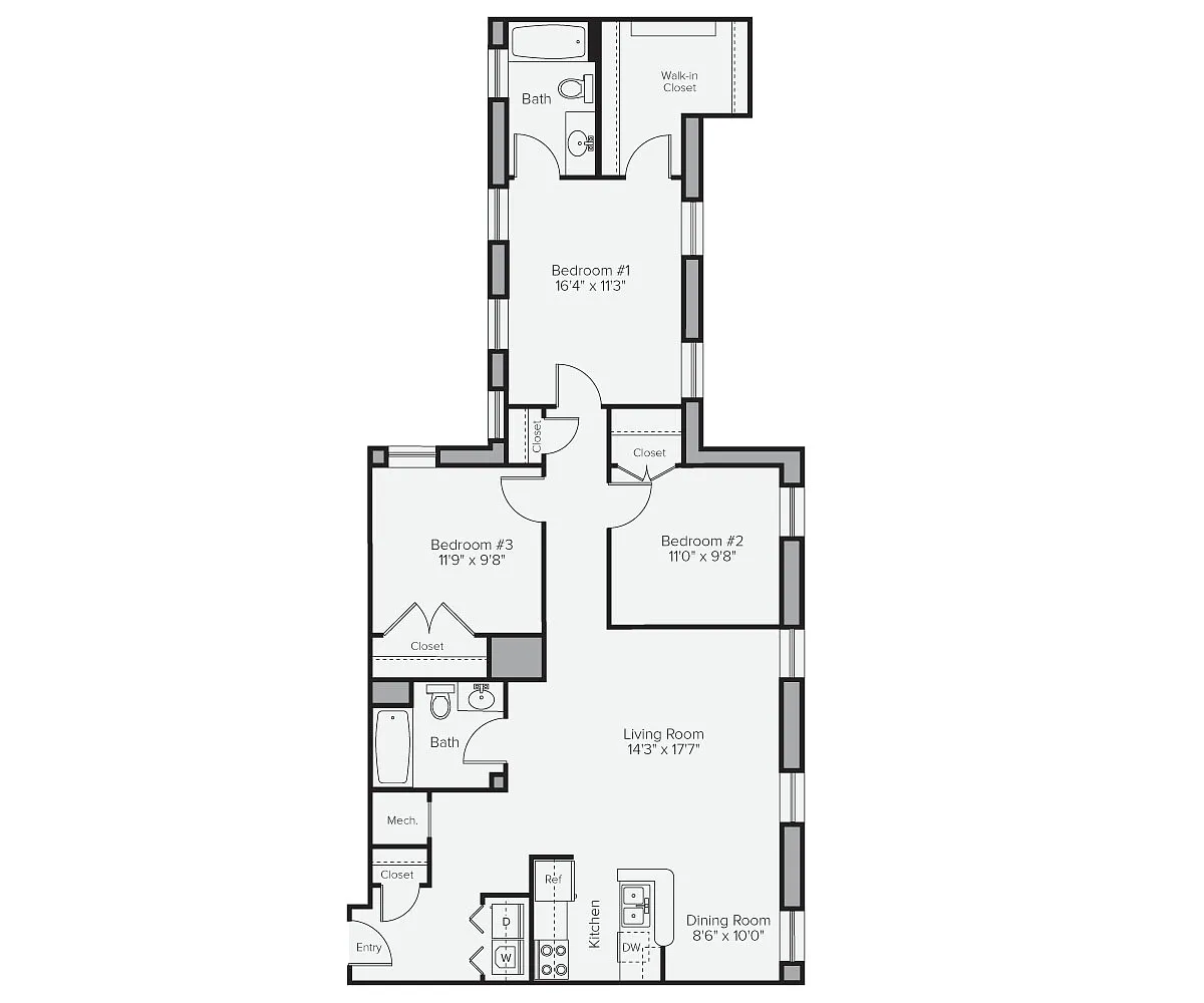 Floor plan C1-1340-Var