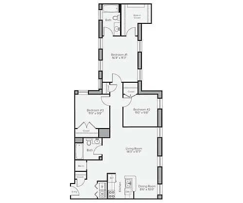 Floor plan C1-1340-Var