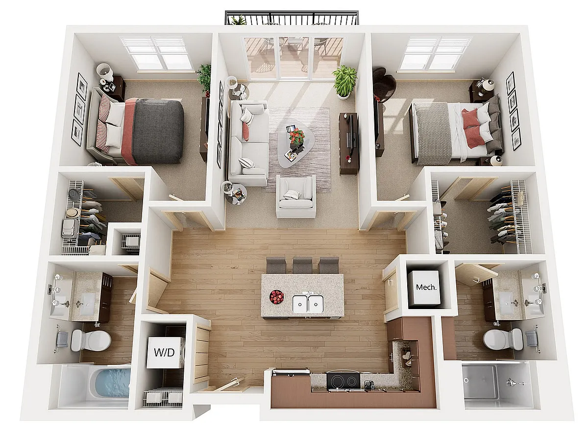 Floor plan 2A