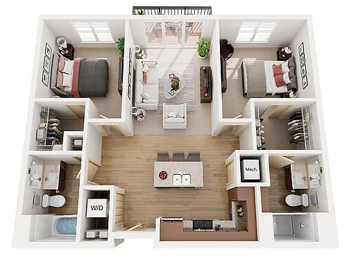 Floor plan 2A