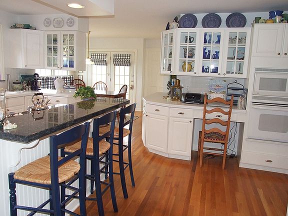 Kitchen with granite