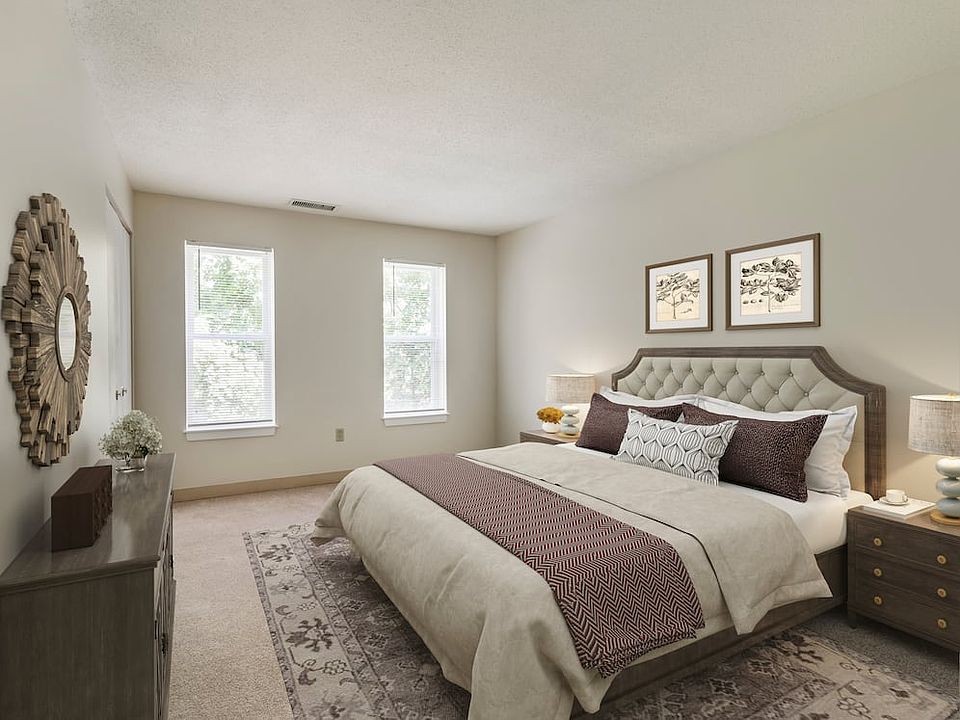 Renovated Package I bedroom with carpet