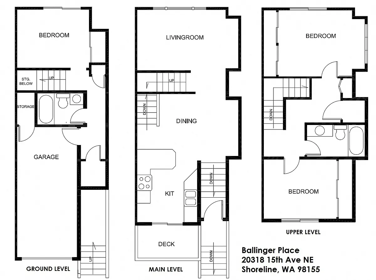 Floor plan Townhouse