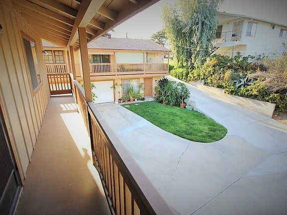view from balcony
