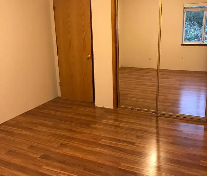 Downstairs Bedroom with attached bathroom