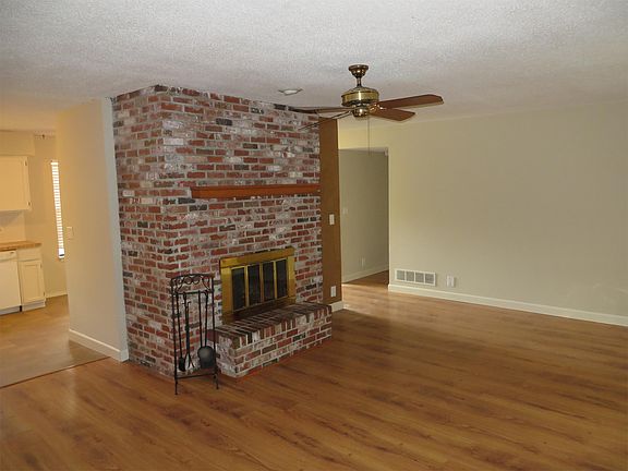 Fireplace in living room