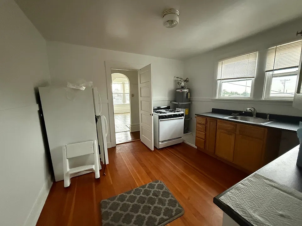 Kitchen View looking into living space