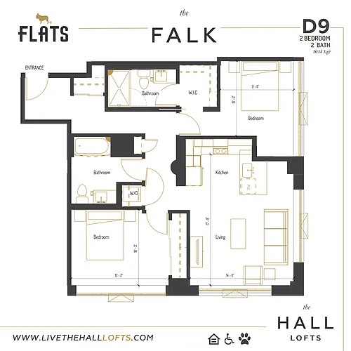 Floor plan D9
