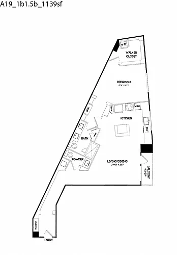 Floor plan A19