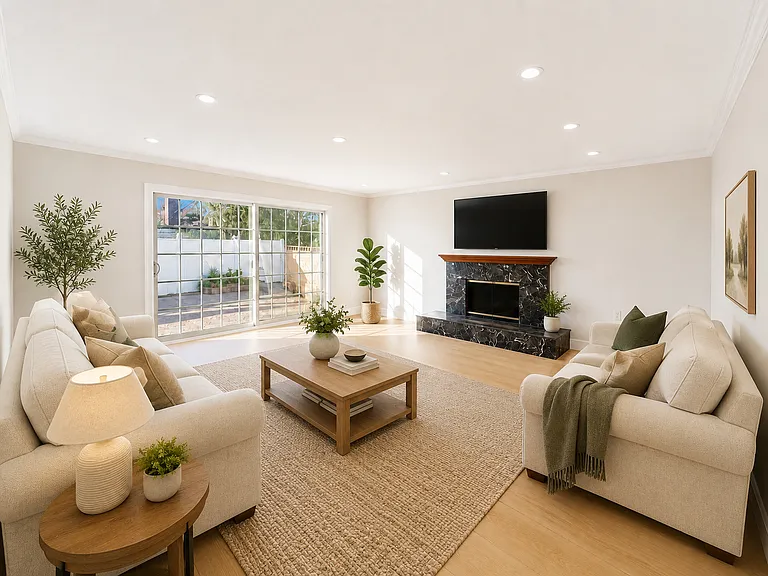 Living room - Virtually staged