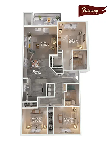 Floor plan The Green Keeper (B)