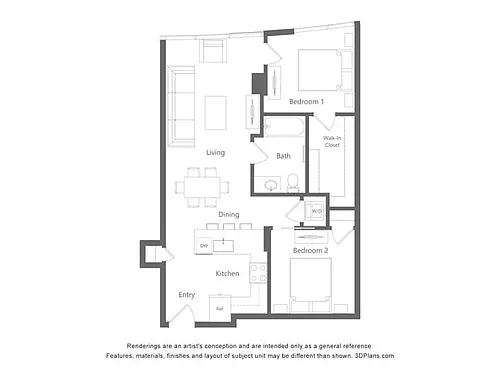Floor plan N03 + Den