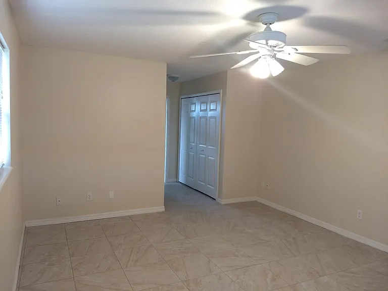 Large Master Bedroom with walk-in and reach-in closets