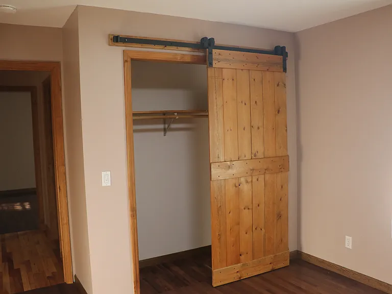 Bedroom number 3 (with barn door closet)