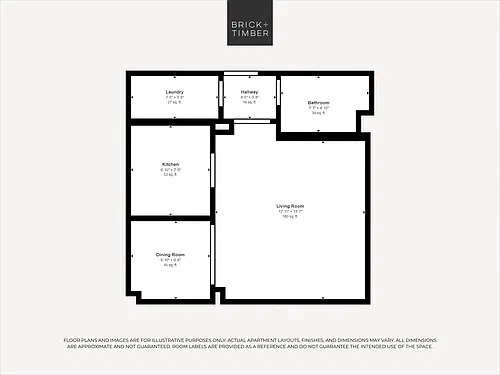 Floor plan Studio