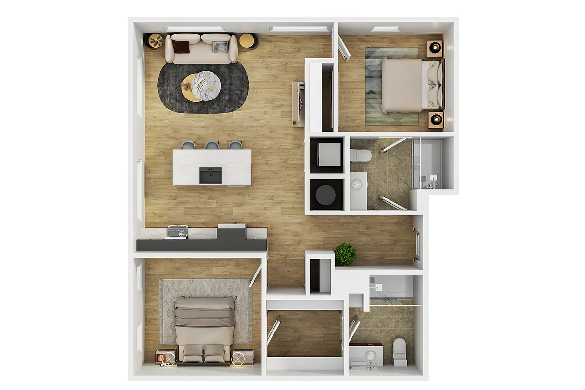 Floor plan 15 North