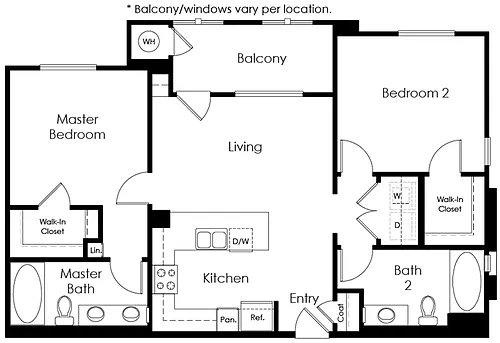 Floor plan B1