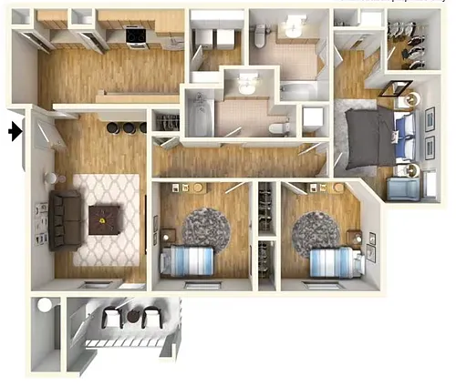 Floor plan C1