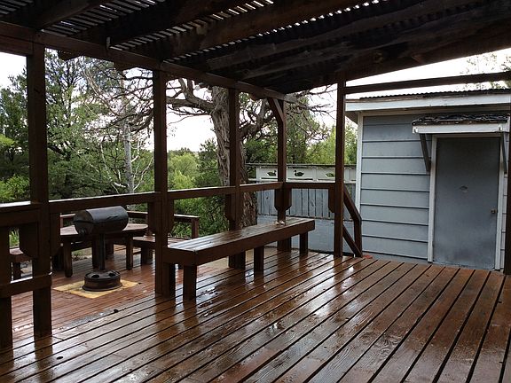Back deck of main house