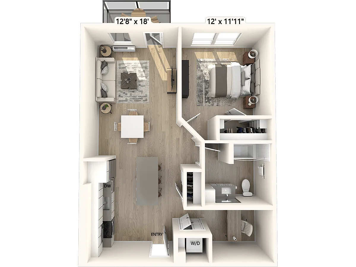 Floor plan A7D