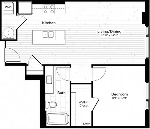 Floor plan 1M