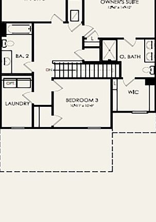 Second Floor 3 br 2 ba