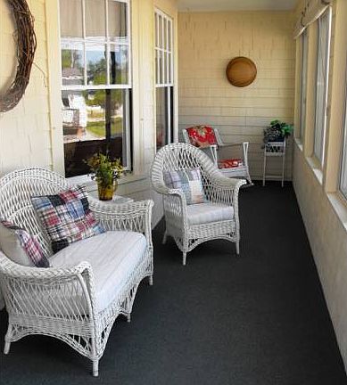 Enclosed Porch Entry
