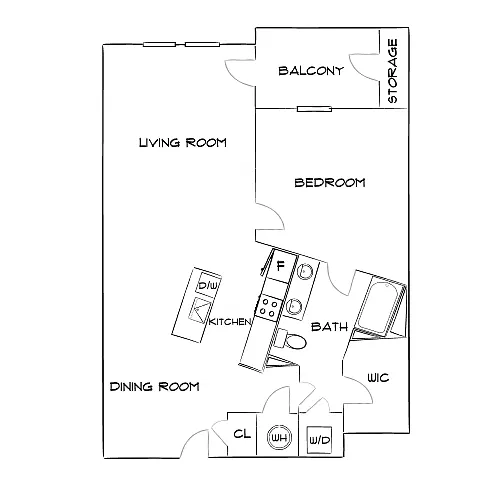Floor plan Design 1C