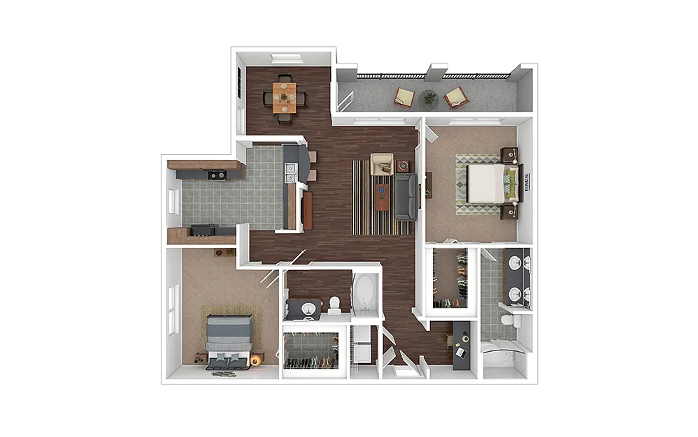 Floor plan Riverwalk
