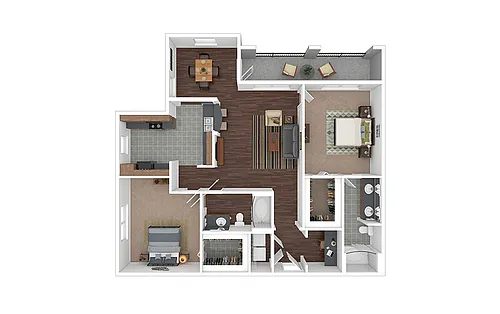 Floor plan Riverwalk