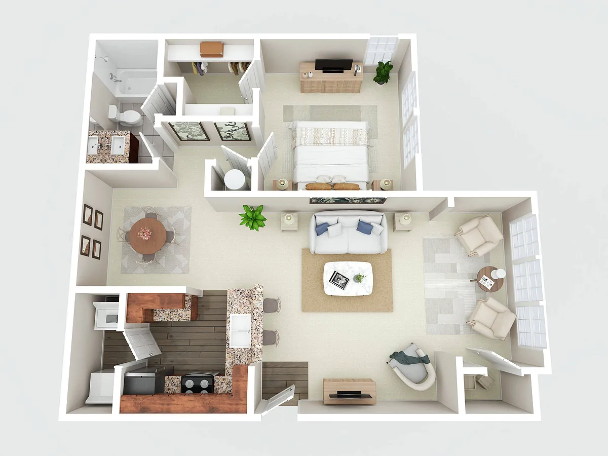 Floor plan Rose