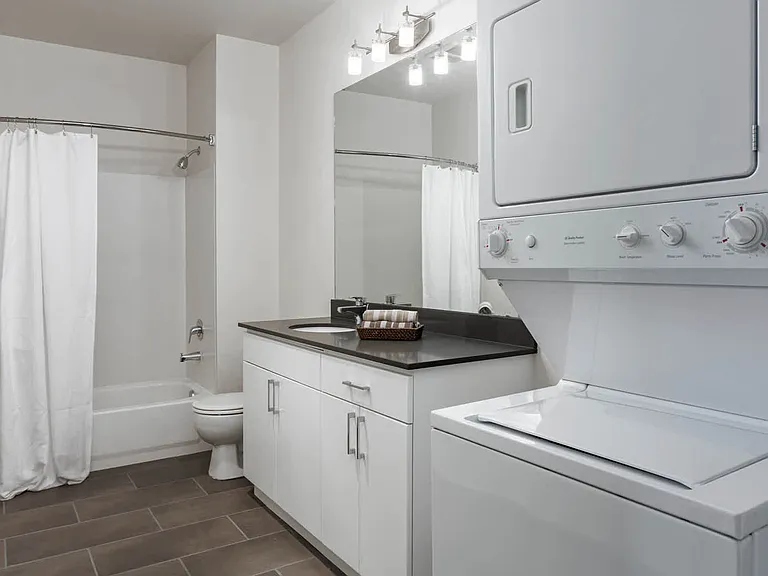 Bathroom and In-home Washer and Dryer