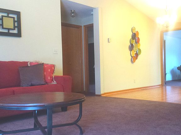 Living Room w/ view to kitch
