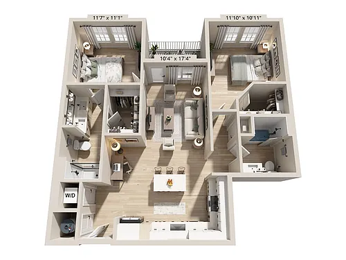 Floor plan B3
